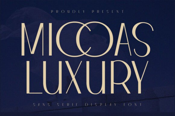 Download Micoas LuxuryFont - Luxury Collection